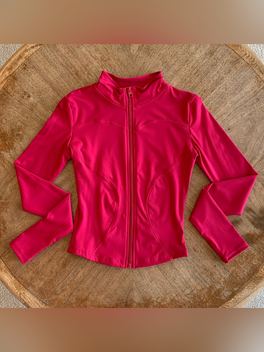 FH Raspberry Sculpt Zip Up Jacket - Picture 3 of 4